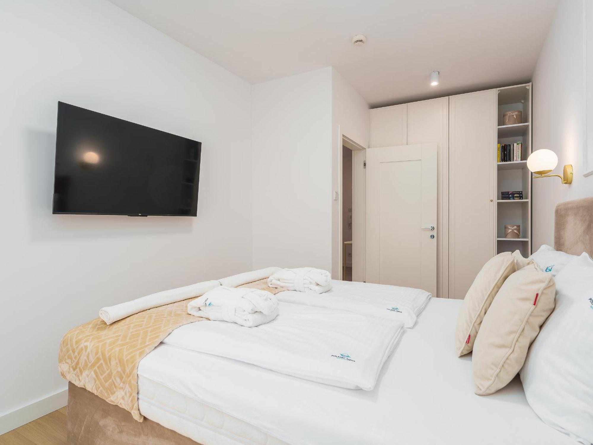 Polanki Aqua Nielimitowany Dostep Do Basenow Parking Free Apartment Kolobrzeg Luaran gambar